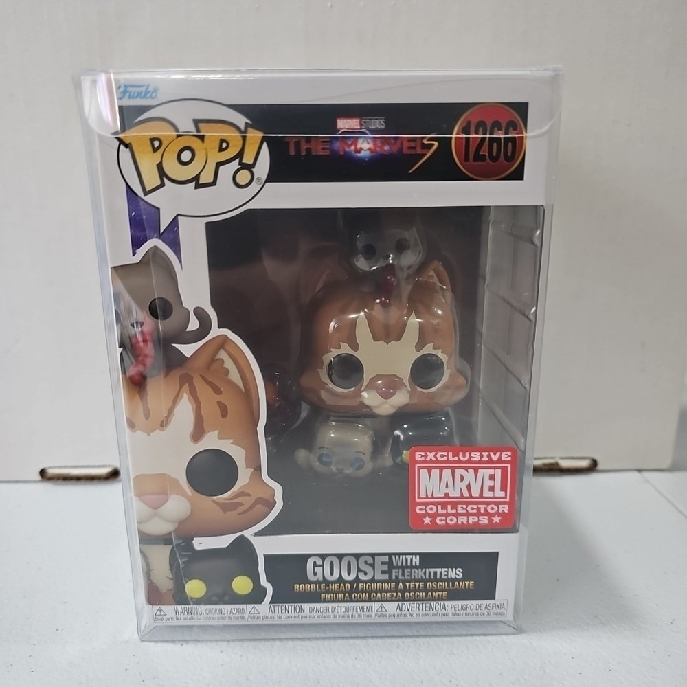 Funko Pop! Vinyl: Marvel Goose with Flerkittens Excl Marvel Coll Corps #1266